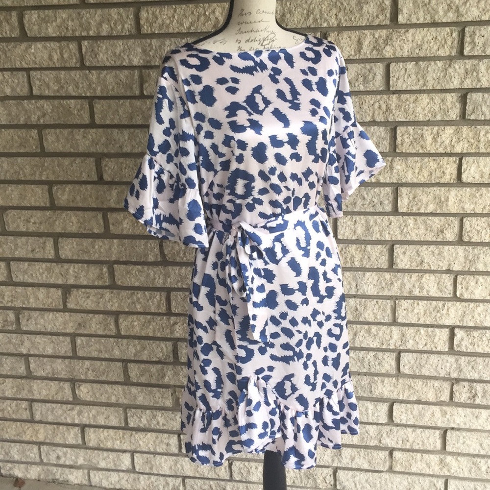 One of a kind silk  dress XL